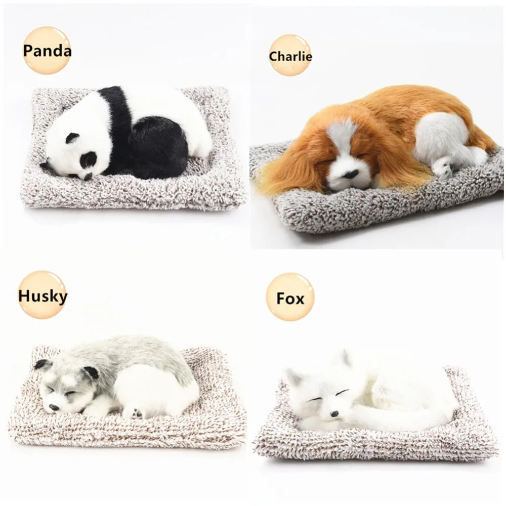 

Car Ornament Cute Panda Fox Husky Dashboard Doll Car Decoration Bamboo Charcoal Purify Air Freshener Car Interior Accessories