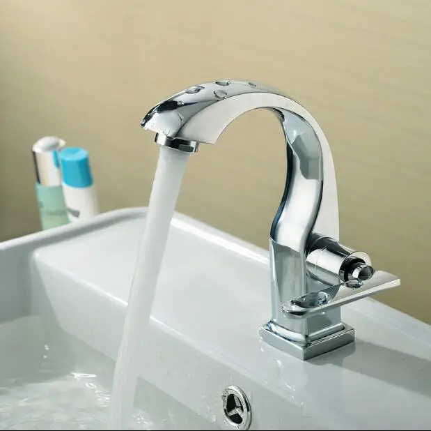 Wholesale and retail brass single cold simple basin faucet ...