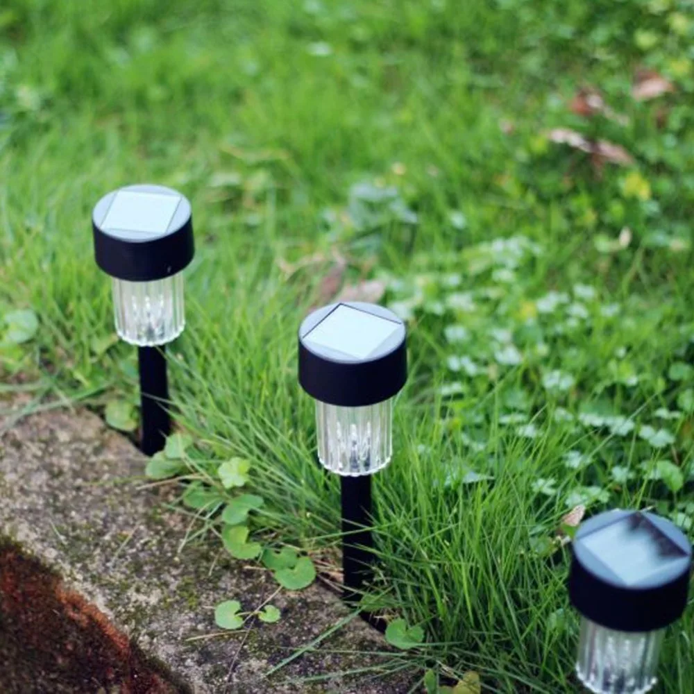 10pcs/lot Solar Powered Waterproof Cottage Style White LED Solar Light