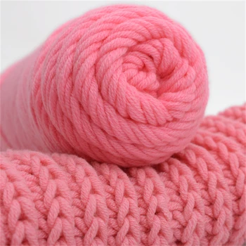 

Wholesale 300g/Lot Baby Milk Thick Wool Knitting Yarn Worsted Silk Protein Cotton Hand Knit Crochet Yarn Garn Kaschmir Iplikler