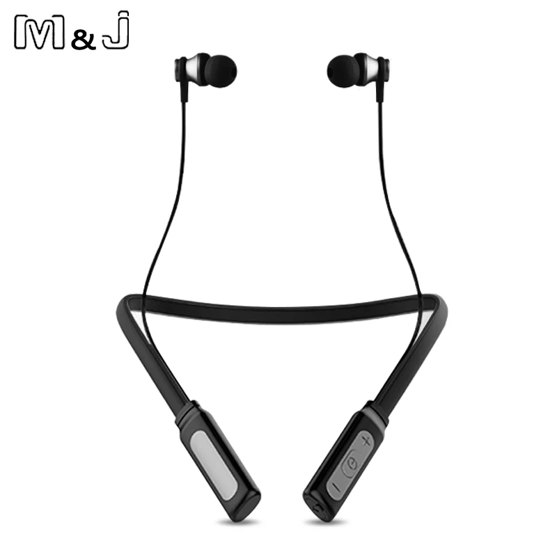 M&J HT1 Wireless Bluetooth Earphone Headphones with Microphone Sport Stereo V4.1 Bluetooth Earphone For iPhone 7 xiaomi Android bluetooth-earphones