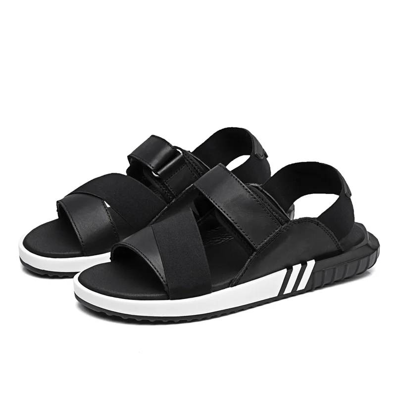

Summer large size men's sandals Roman style couple sandals men's breathable casual shoes non-slip high quality sandals EUR35--47