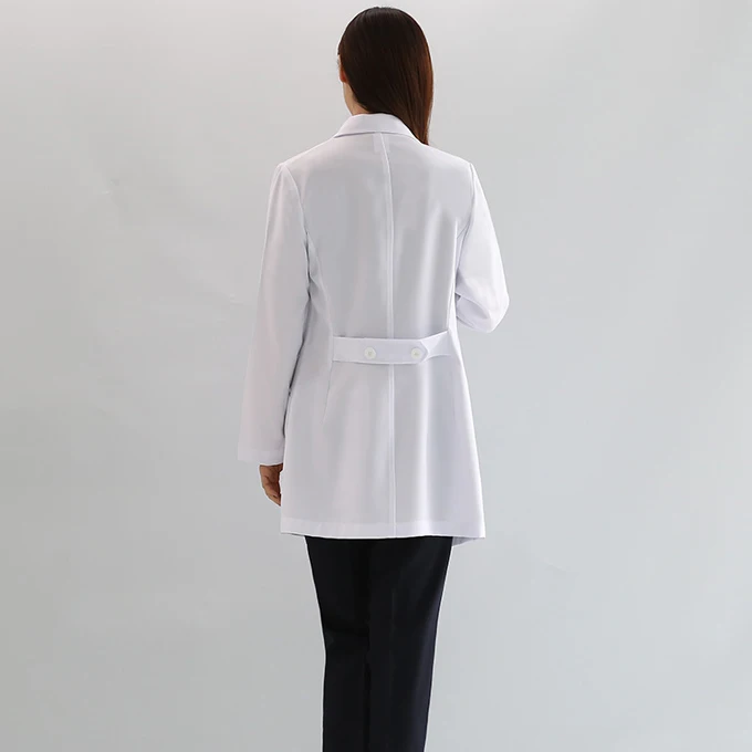 Медицинская пластическая Хирургическая больница белое платье одежда доктора в с длинными рукавами униформа для салонов красоты униформа стоматолога