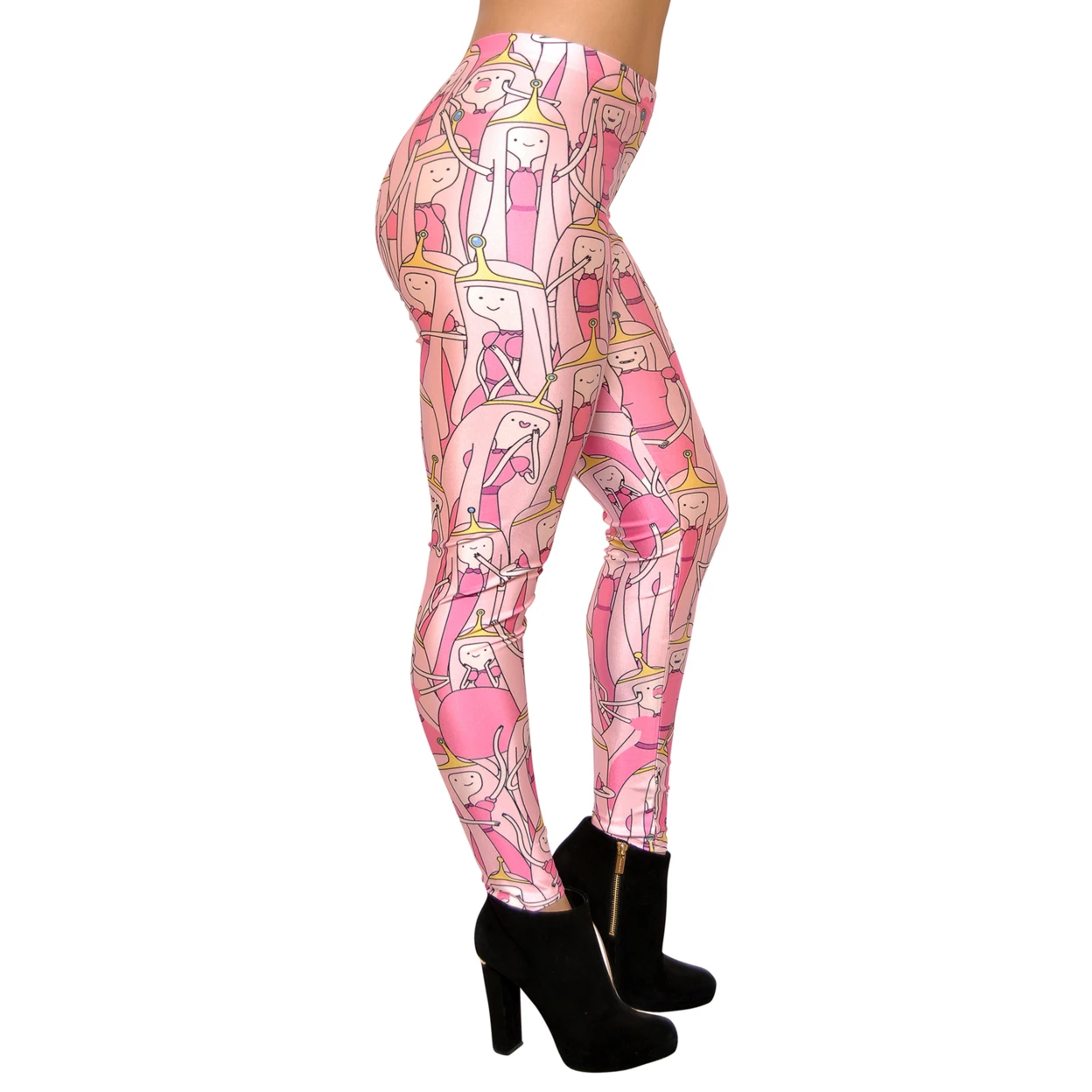 Women's Bubblegum Princess Leggings Large Pink (1)
