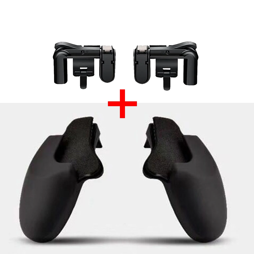  PUBG Mobile Game Gamepad Phone Trigger Fire Button Sensitive Shoot Aim Keys L1 R1 Shooter Joystick 