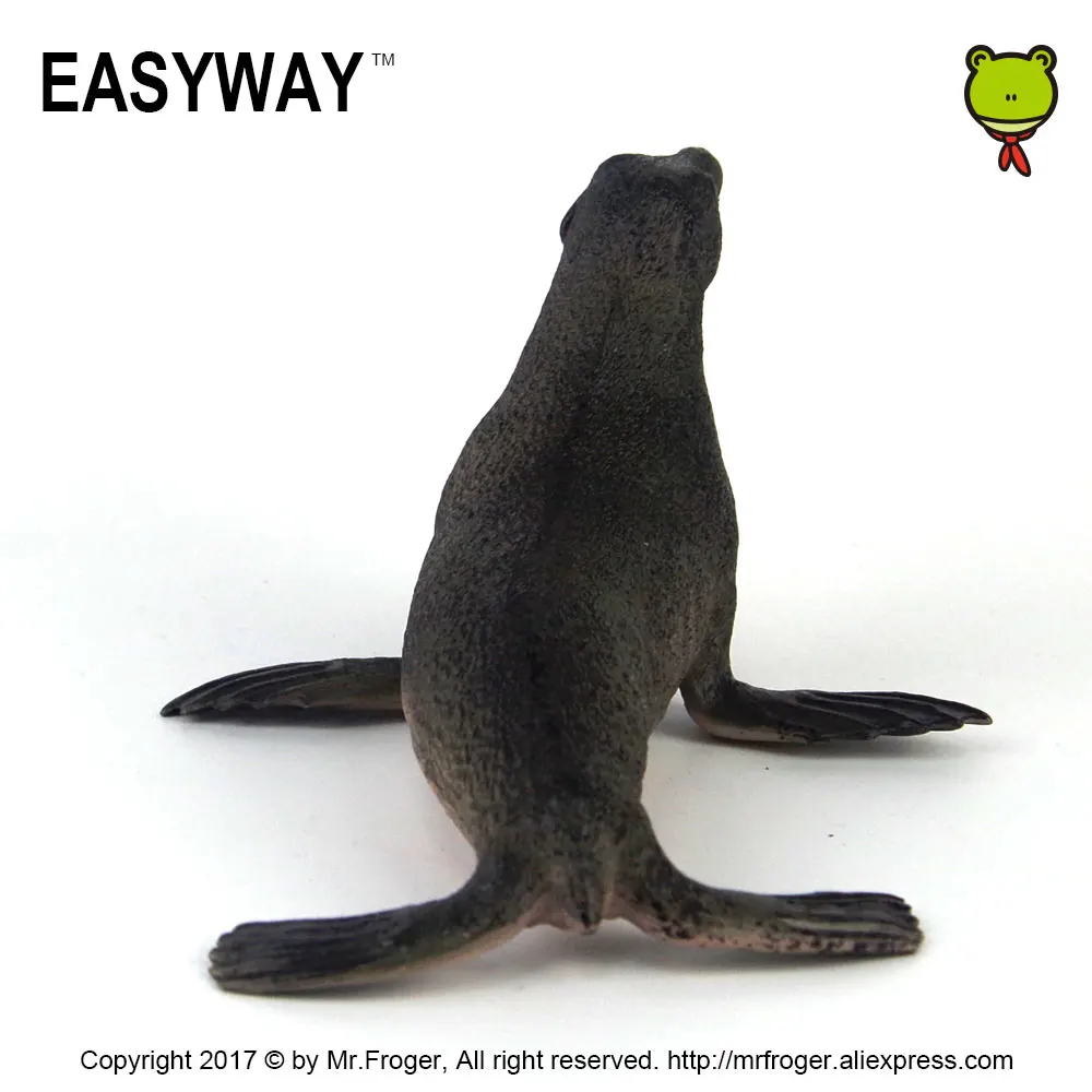 Оригинальная пластиковая игрушка EASYWAY имитация морского льва модель Sealife фигурки