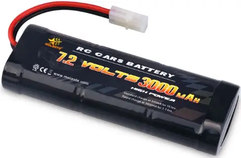 MELASTA 3000 mAh/5000 mAh 7,2 v NiMh аккумуляторная батарея RC для RC автомобилей, Электрические Rc Monster Trucks, с разъемами Tamiya - Цвет: 3000mah