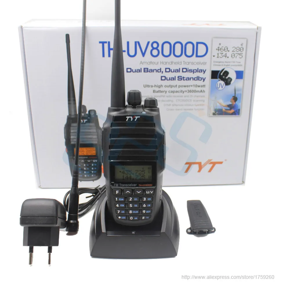 Walkie Talkie Two Way Radio Handheld Interphone TH UV8000D Ultra high