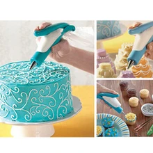 Инструменты для украшения торта 4 украшения устройства Набор для декорирования ручка соковыжималка сопла инструмент для торта, инструмент набор