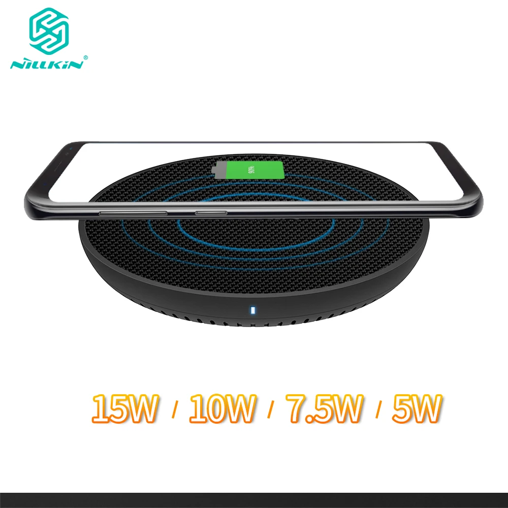 NILLKIN 15W 7.5W Qi Fast Pad Wireless Charger for Xiaomi MIX 3 2S for iPhone XS Max X for S9 Plus S8 for Huawei Mate 20 Pro RS NILLKIN 15W 7.5W Qi Fast Pad Wireless Charger for Xiaomi MIX 3 2S for iPhone XS Max X for S9 Plus S8 for Huawei Mate 20 Pro RS