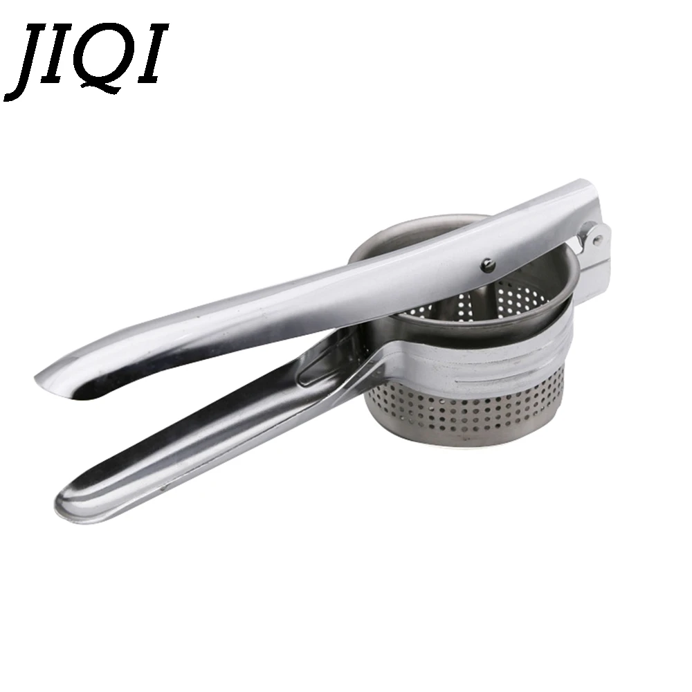 JIQI Stainless Steel Manual Juicer Lemon Squeezer Mashed Potato Puree