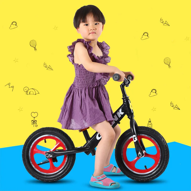 NORWICH 12inch Aluminum Alloy Tire Balance Bike Kid Bicycle No Brake