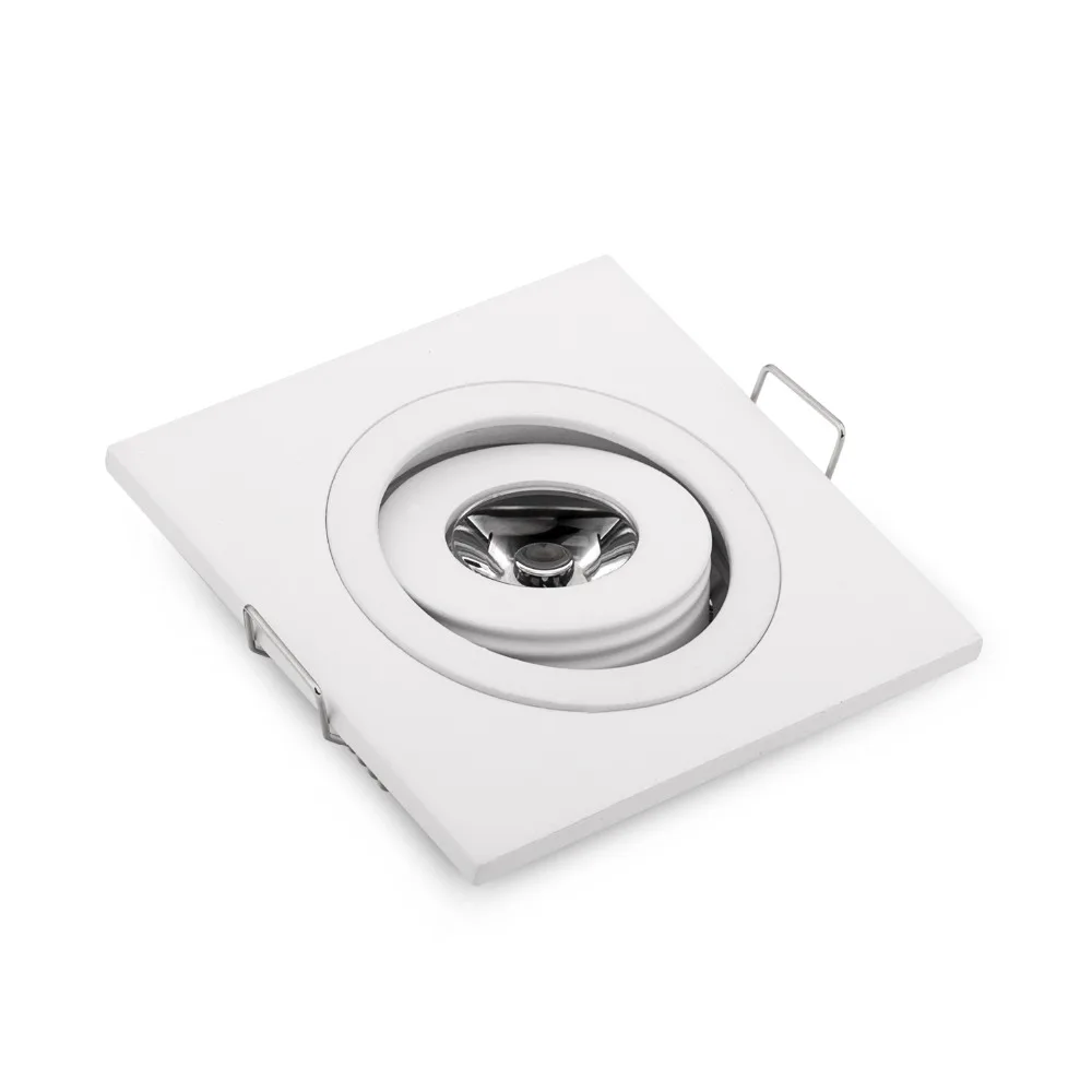 

Free Shipping 220Vac Dimmable Living Room Cabinet Bedroom White Square Small Mini Led Downlights 3W