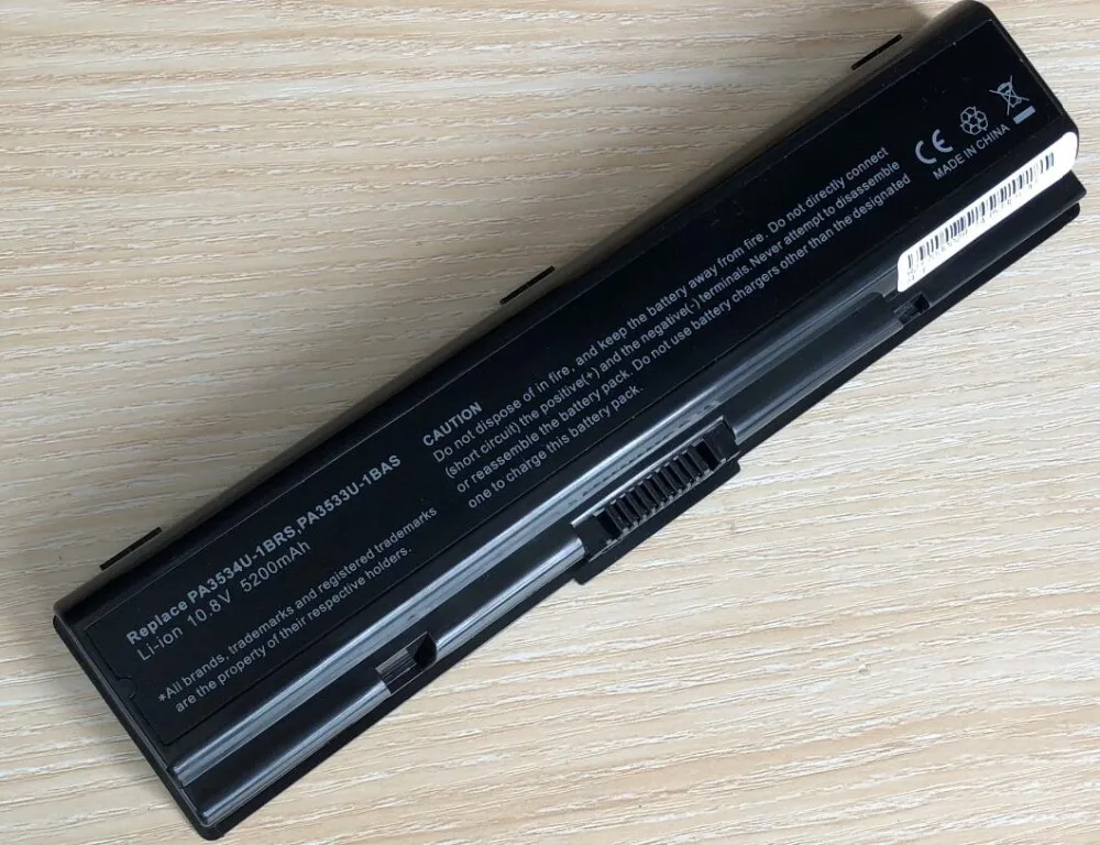 5200 мАч аккумулятор для ноутбука Toshiba Satellite Pro L550 L450 L300 A300 A200 A210 A350 A500 L500 PA3534U 1BAS