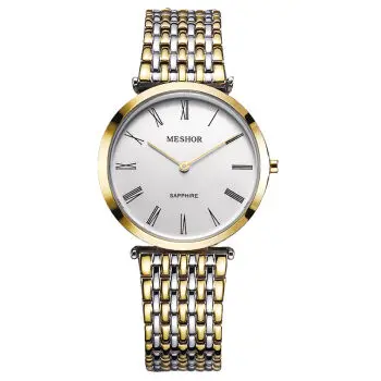 

(MESHOR) business casual men's stainless steel watch MS.5006M.26.169