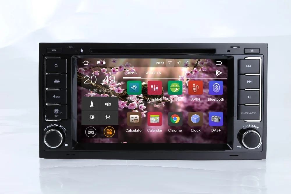 Best 2018 4G LTE 7" Android 8.1 Car DVD Player Stereo System For VW Touareg 2004 2005 2006 2007 2008-2012 T5 3G WIFI OBD DVR DAB+MAPS 0