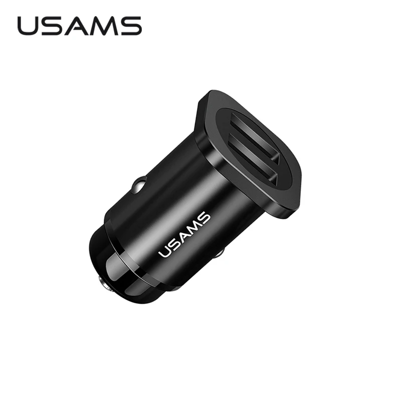USAMS المزدوج USB سيارة شاحن آيفون سامسونج Xiaomi 4.8 الهاتف المحمول شاحن ل GPS سيارة مهايئ شاحن سيارة-شاحن USAMS المزدوج USB سيارة شاحن آيفون سامسونج Xiaomi 4.8 الهاتف المحمول شاحن ل GPS سيارة مهايئ شاحن سيارة-شاحن