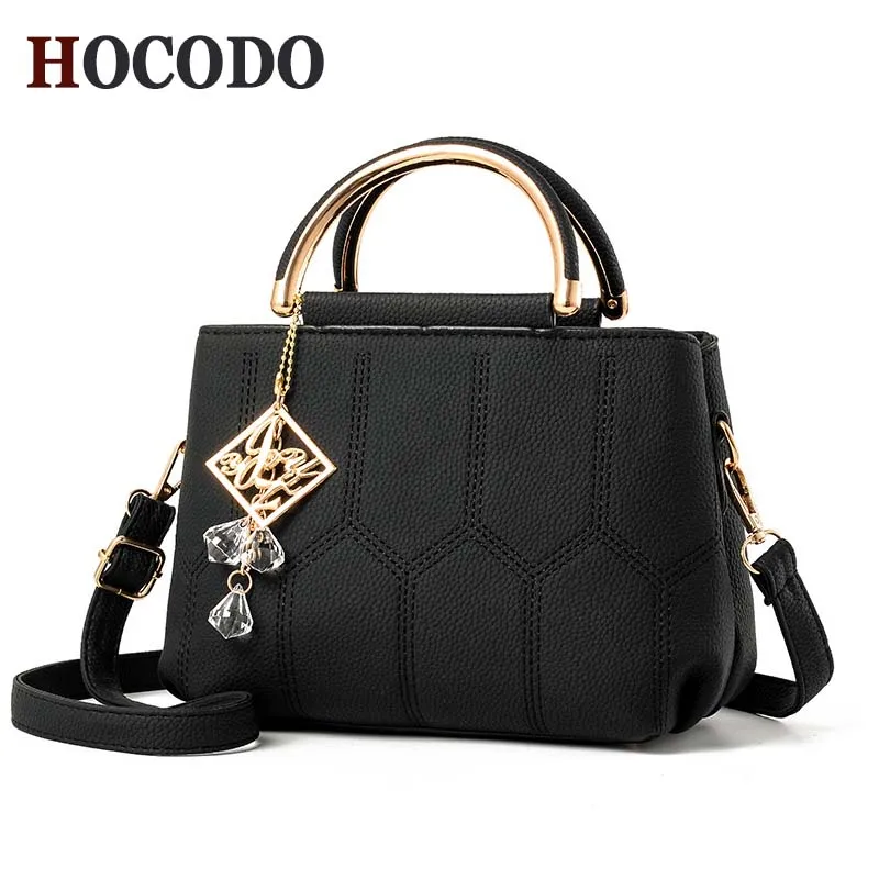 

HOCODO New Fashion Crossbody Bags Bolsas Femininas Sac Women PU Leather Handbags Ladies Large Tote Bag Female Shoulder Bags