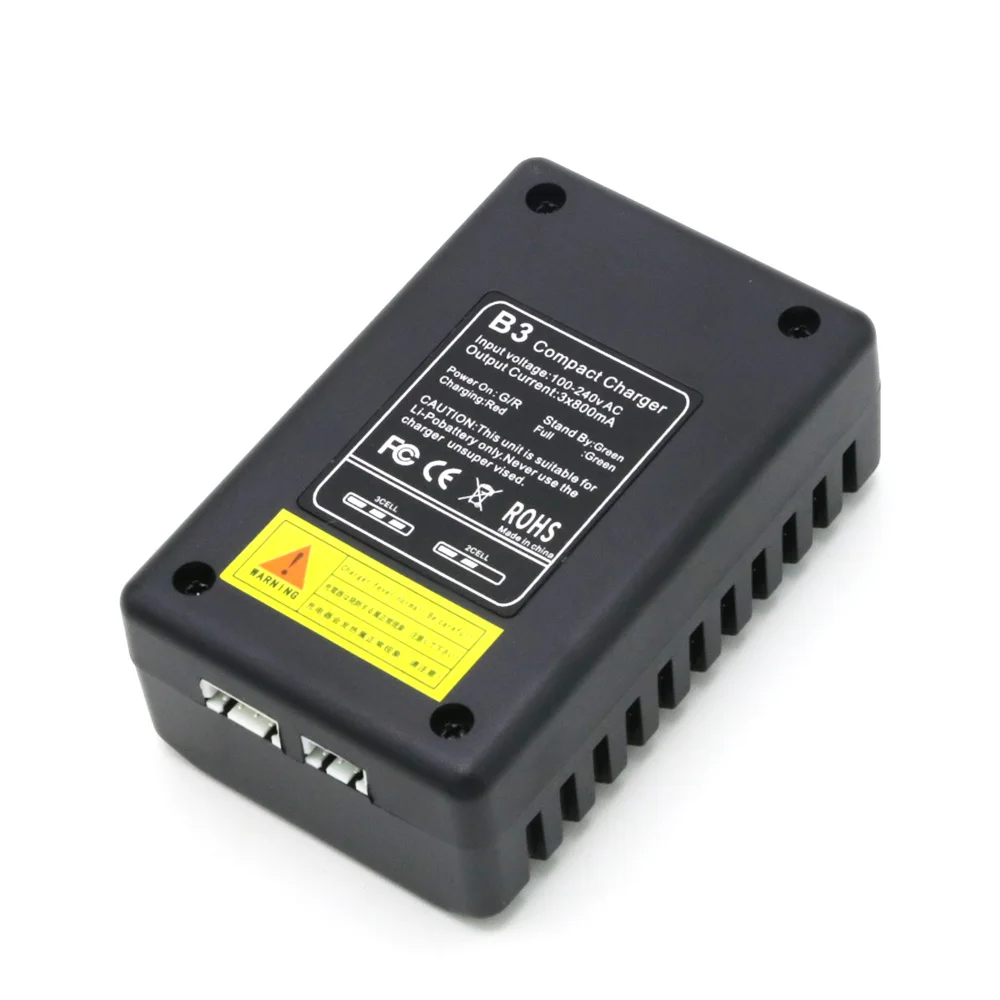 1 шт. горячая rc B3 lipo Батарея Зарядное устройство B3 7.4 В 11.1 В литий-полимерный липо Батарея Зарядное устройство 2 S 3 S ячейки для RC Lipo