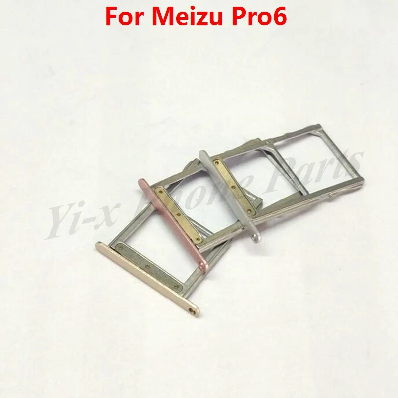 50 шт./лот лоток держателя карты запасная часть для MeiZu Pro6 Pro 6 Mx6 pro