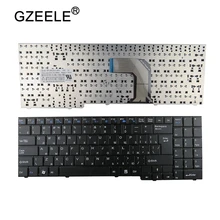 GZEELE new Russian RU Keyboard for Clevo DNS ECS MB50 MB50II MB50IA MB50IA1 Black MP-09R16SU-3603 82B382-FM2028 laptop keyboard