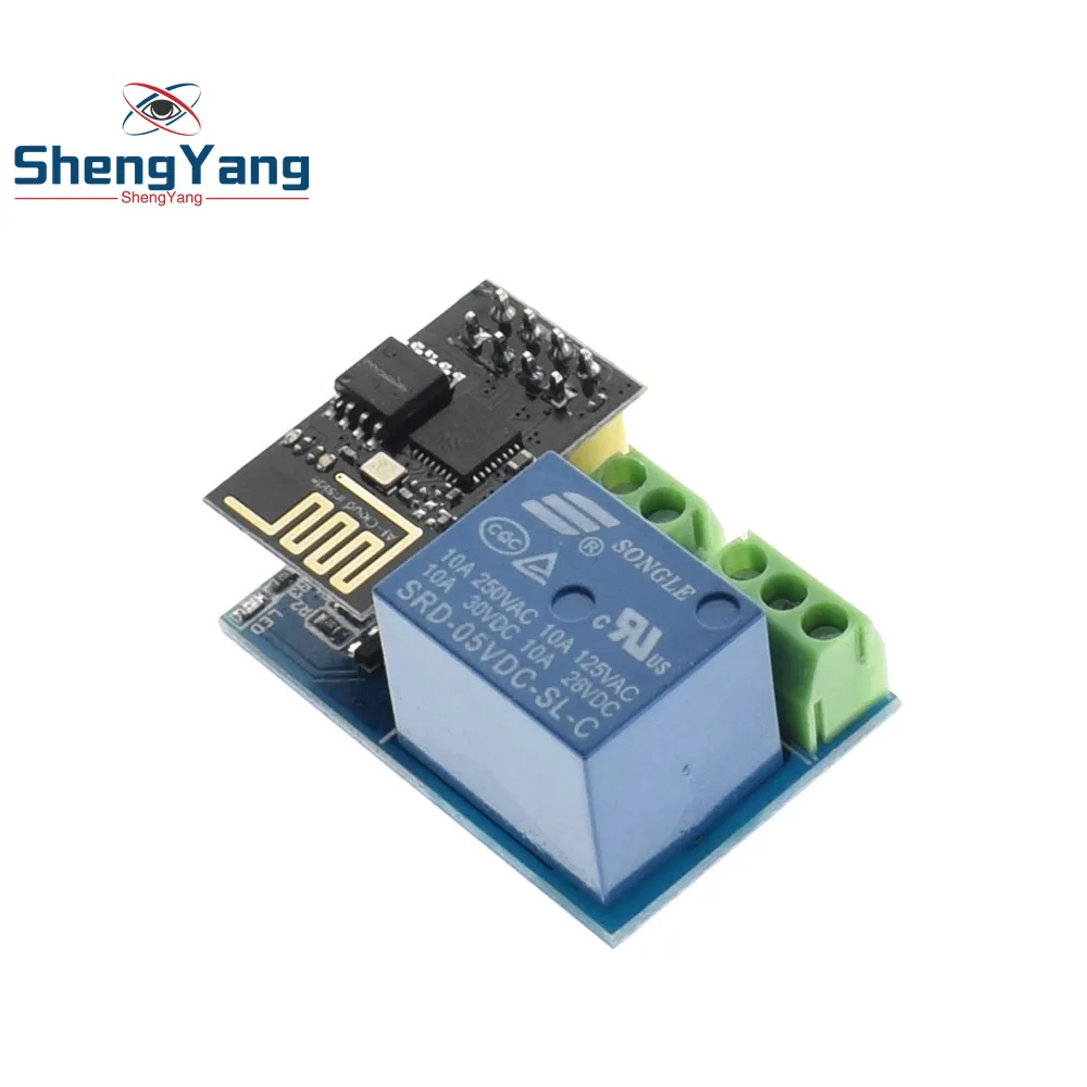 

ShengYang ESP8266 5V WiFi relay module Things smart home remote control switch phone APP ESP-01S relay module