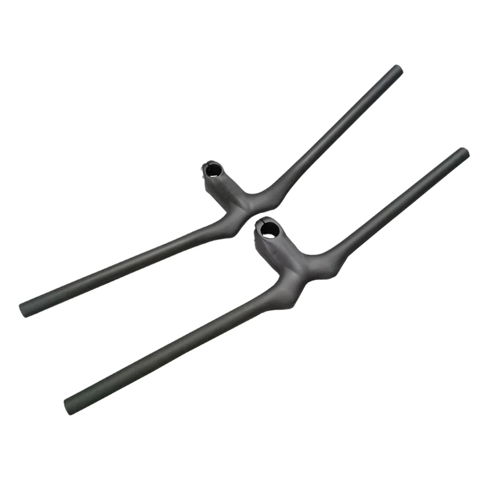 

Carbon Handlebar+Stem Mtb Bike Rise/Flat Handlebar New type Integrated Handlebar Carbon Bar Bicycle accessoires 3K Matte