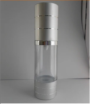 

15ML airless bottle or plastic lotion bottle with airless pump can used for Cosmetic Packaging