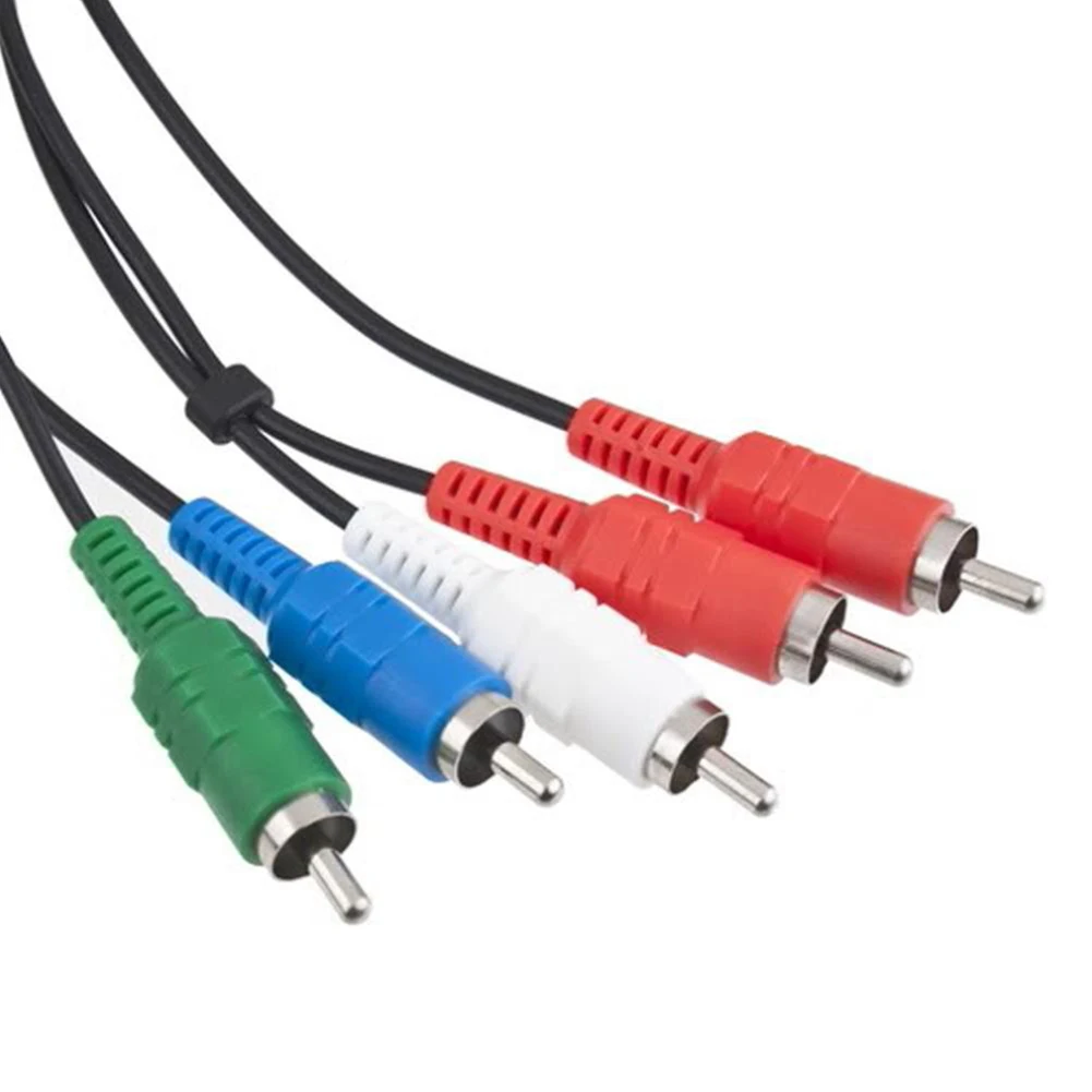 140 см компонент 5RCA AV Аудио Видео кабель телевизионный HD кабель проводный контроллер консоль для игр sony Playstation на возраст 1, 2, 3, PS3 PS2 PS1