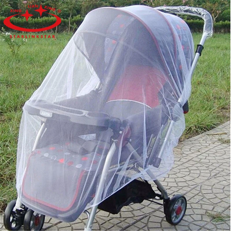 

1PC Outdoor Baby Infant Kids Stroller Pushchair Mosquito Insect Net Buggy Cover Pushchair Safe Infants Protection Mesh Stroller