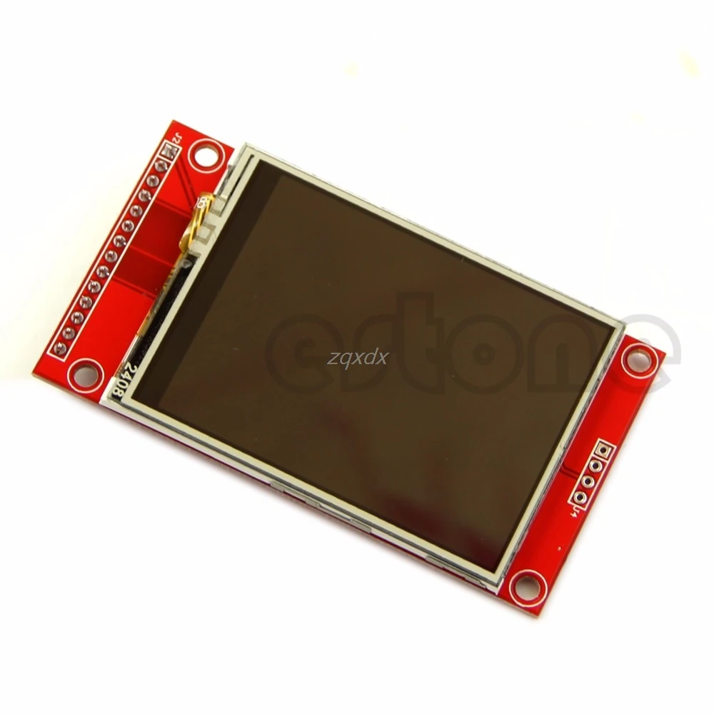 

2.4" 240x320 SPI TFT LCD Touch Panel Serial Port Module with PBC ILI9341 5V/3.3V Z09 Drop ship