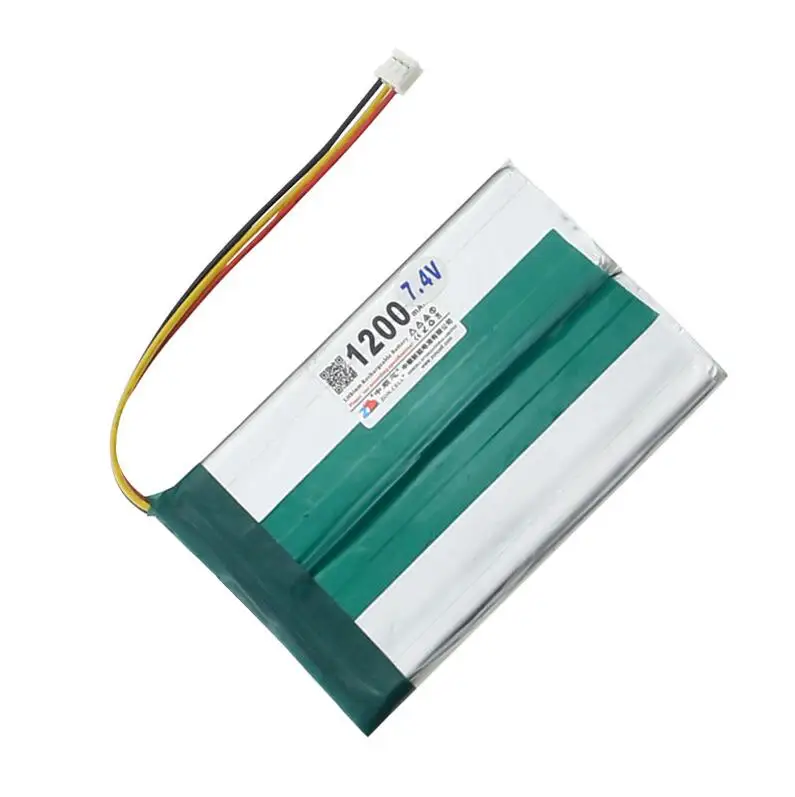 1200 mAh мобильный DVD EVD старинный видео аппарат полимерная литиевая батарея 7 4 V