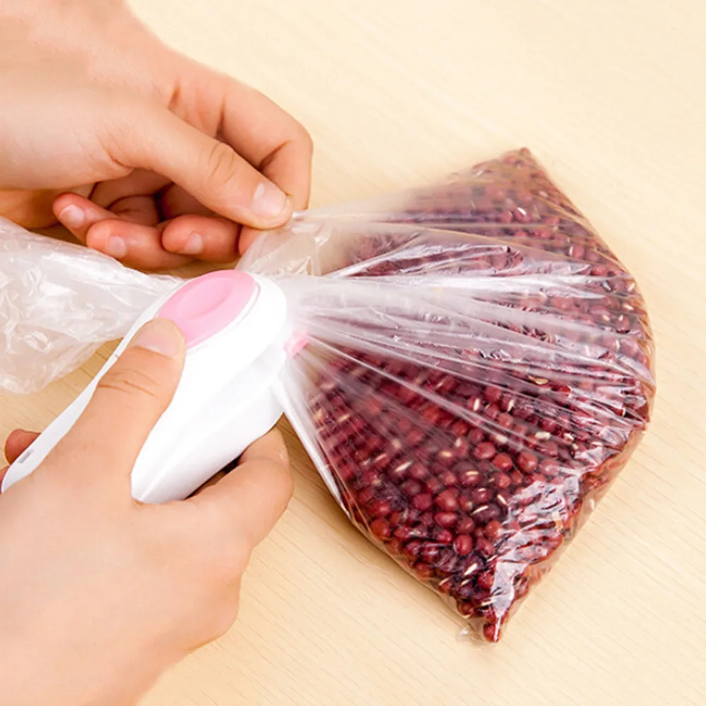Vacuum Food Sealer Mini Portable Heat Sealing Machine bag Seal Poly Tubing Plastic Bag Kit Tool Worldwide Store | Обустройство дома