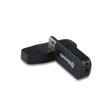 

Wireless USB Bluetooth Receiver Hands Free Car kit Mini 3.5mm Jack Audio Receiver Portable Music Speaker Bluetooth Adapter