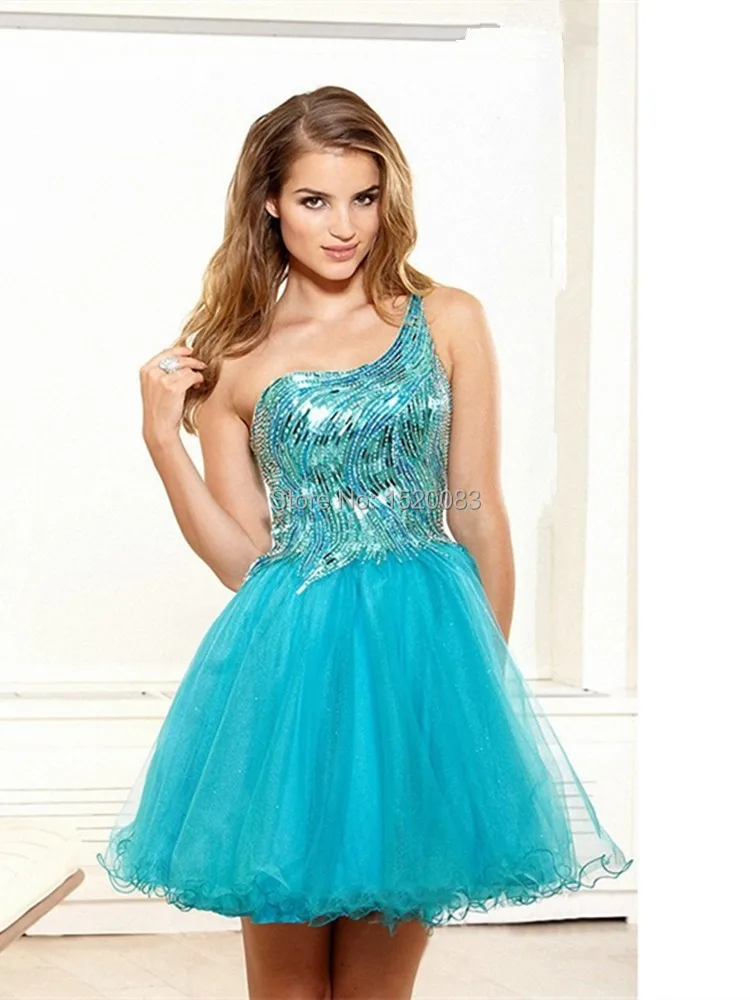 Aliexpress.com : Buy Shiny Light Blue Cocktail Dresses One Shoulder Vestido De Festa Crystal ... Aliexpress.com : Buy Shiny Light Blue Cocktail Dresses One Shoulder Vestido De Festa Crystal ...