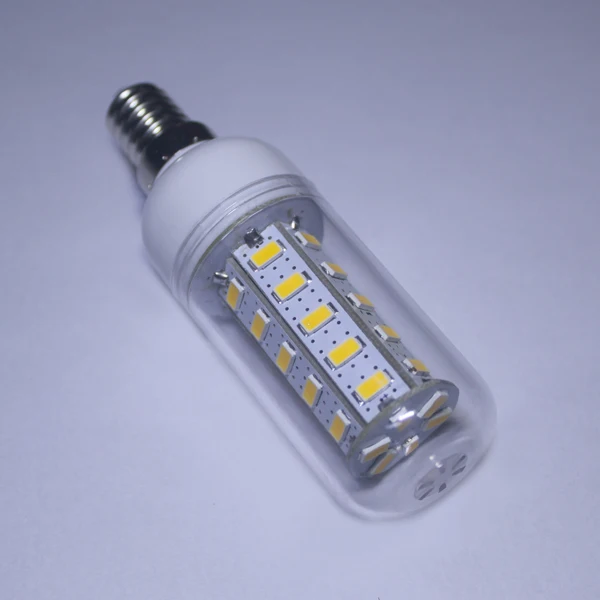 5 шт./лот E14 SMD5730 светодиодная Лампы для мотоциклов 36LED светодиодные лампочки 12 Вт Настенные светильники кулон высокий яркий