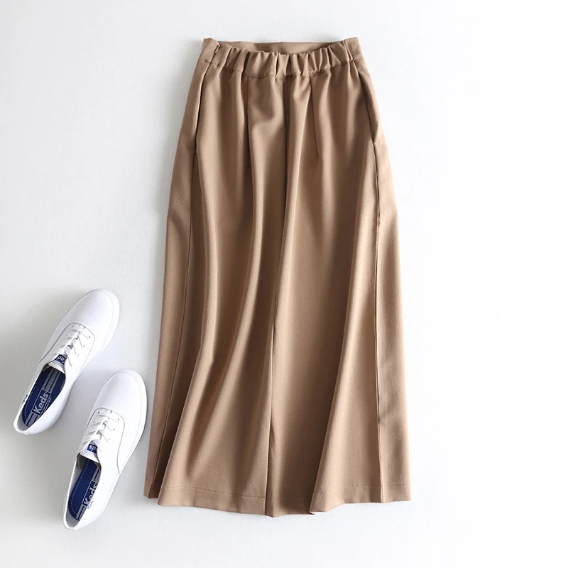 Autumn winter skirt Korean fashion women skirt high waist skirt Solid color Straight skirt midi skirts womens skirt clothes