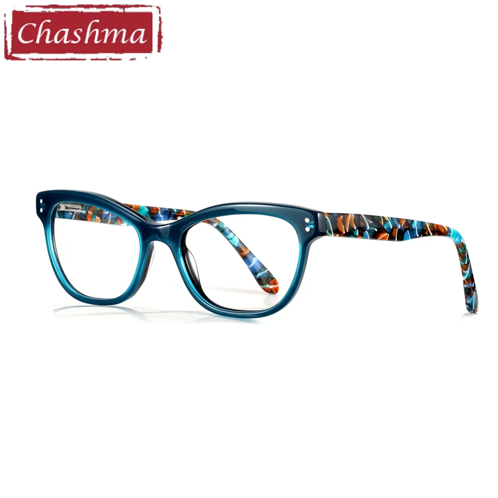 Брендовые женские очки Chashma из ацетатного материала модные трендовые стильные