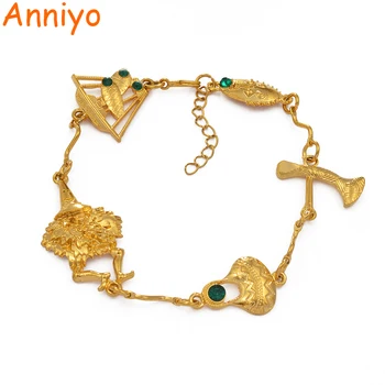 

Anniyo Length 24cm Charm Bracelets for Women,Papua New Guinea Jewelry PNG Style Gifts #095906