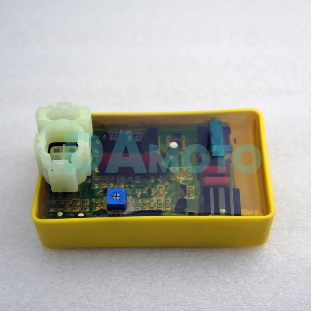 Высокая Производительность 6 Pin DC Регулируемая зажигания CDI GY6 скутер Запчасти Racing 4 т