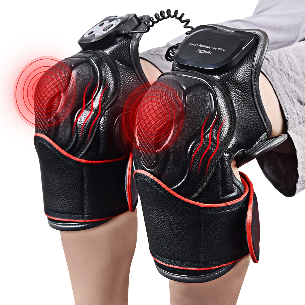 

Adult Knee Massager Rehabilitation Magnetic Vibration Heating Joint Physiotherapy Electric Massage Pain Relief Equipment Care