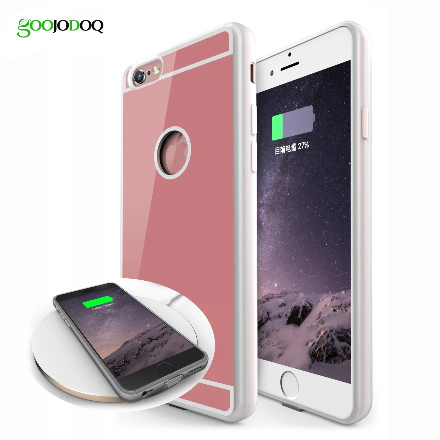 Qi Wireless Charger Receiver Case for iPhone 5 5s SE / 6 6s 4.7" / 6