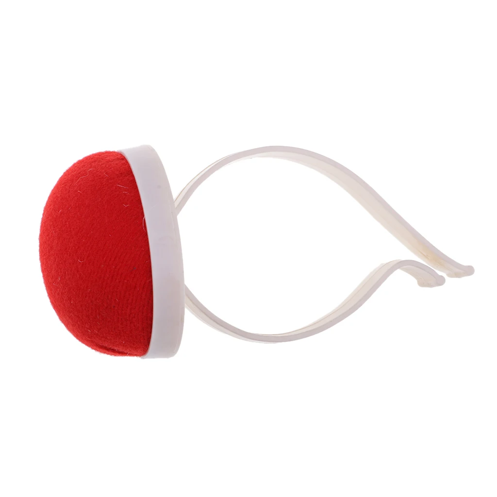 Plastic Wrist Wearable Pin Cushion (Red) for Tailor Dressmaker Designer DIY Sewing Accessories