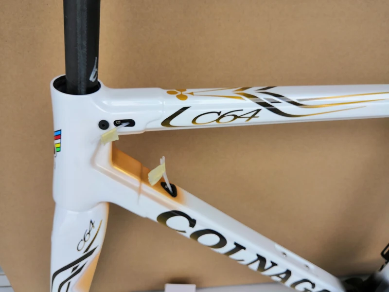 Новое поступление T1100 UD матовый глянцевый черный красный Colnago C64 карбоновая рама