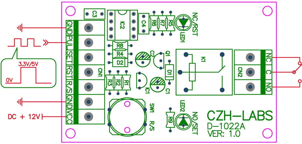 D-1022A_pulas signal indicate