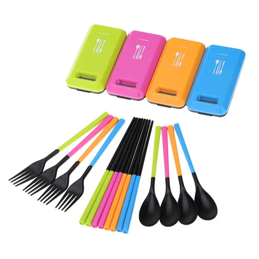 Protable Camping Picnic Tableware Set Separable Outdoor Dinnerware Set