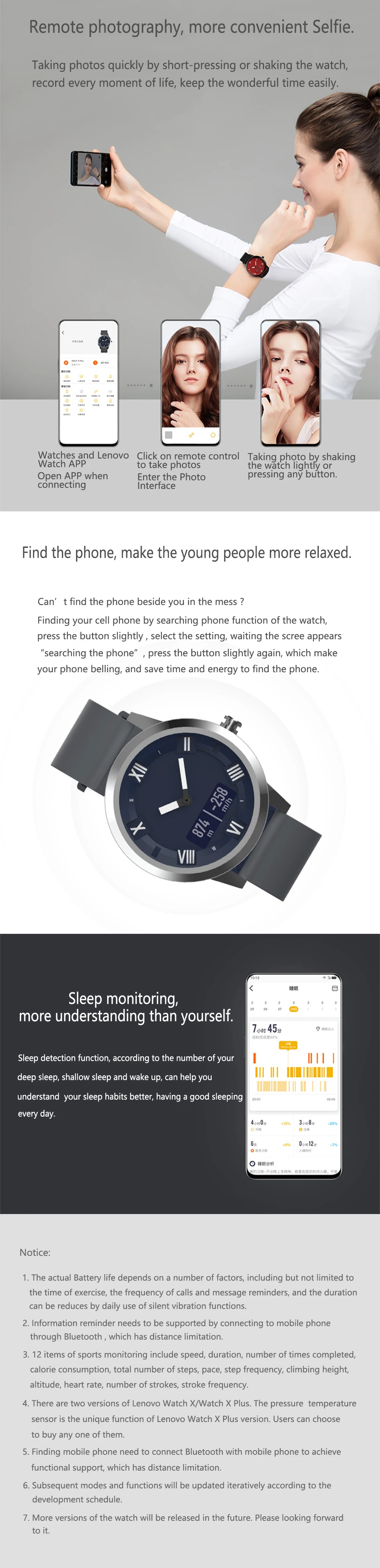 Lenovo Watch X Plus Bluetooth5.0 Smart Watch Sports Version 11 (4)