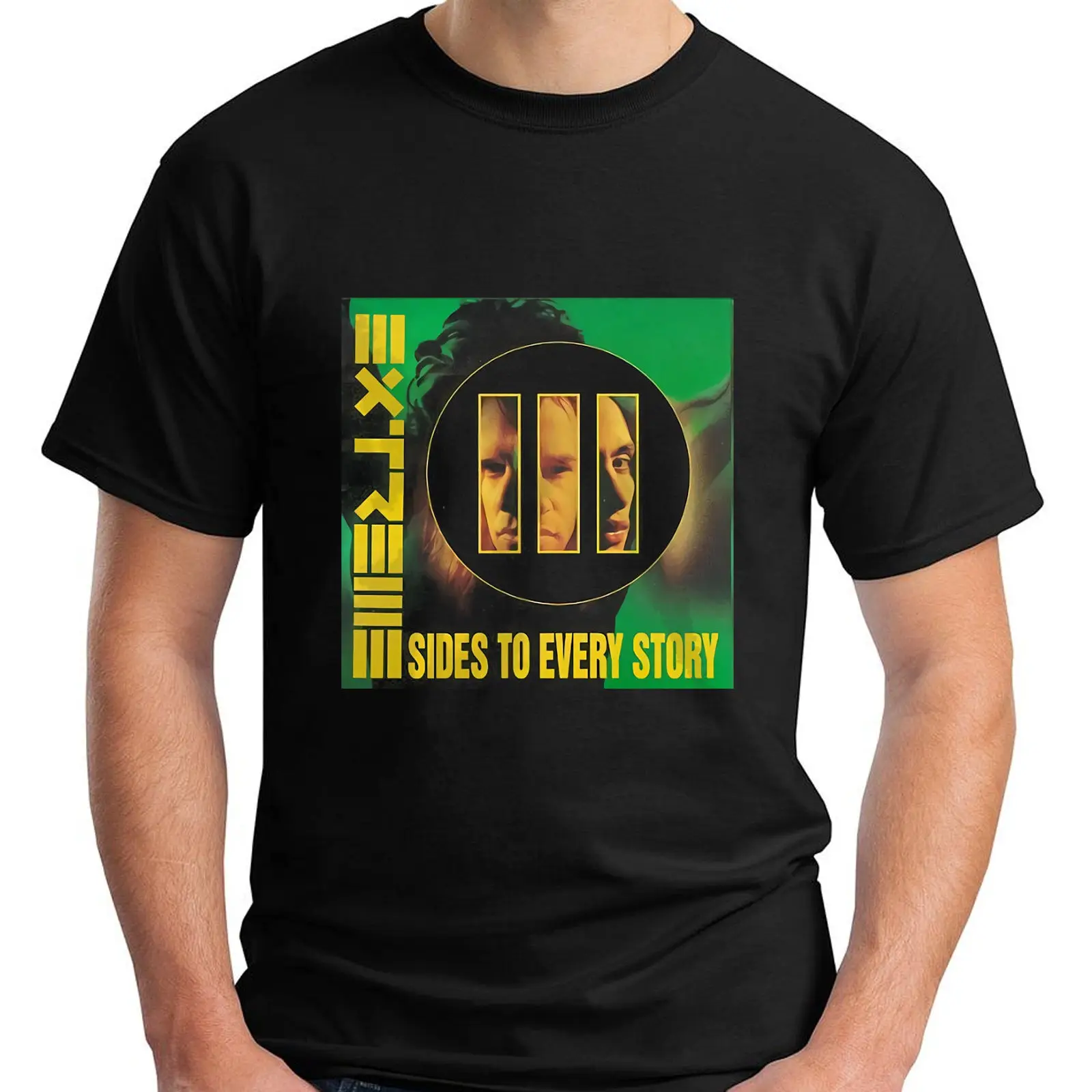New EXTREME Hard Rock Band Men/'s Black T-Shirt Size S to 3XL