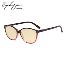 TMFH2 Eyekepper синий светильник блокирующие компьютерные очки для чтения с желтым фильтром объектива-Большой кошачий глаз Стильные Читатели для женщин