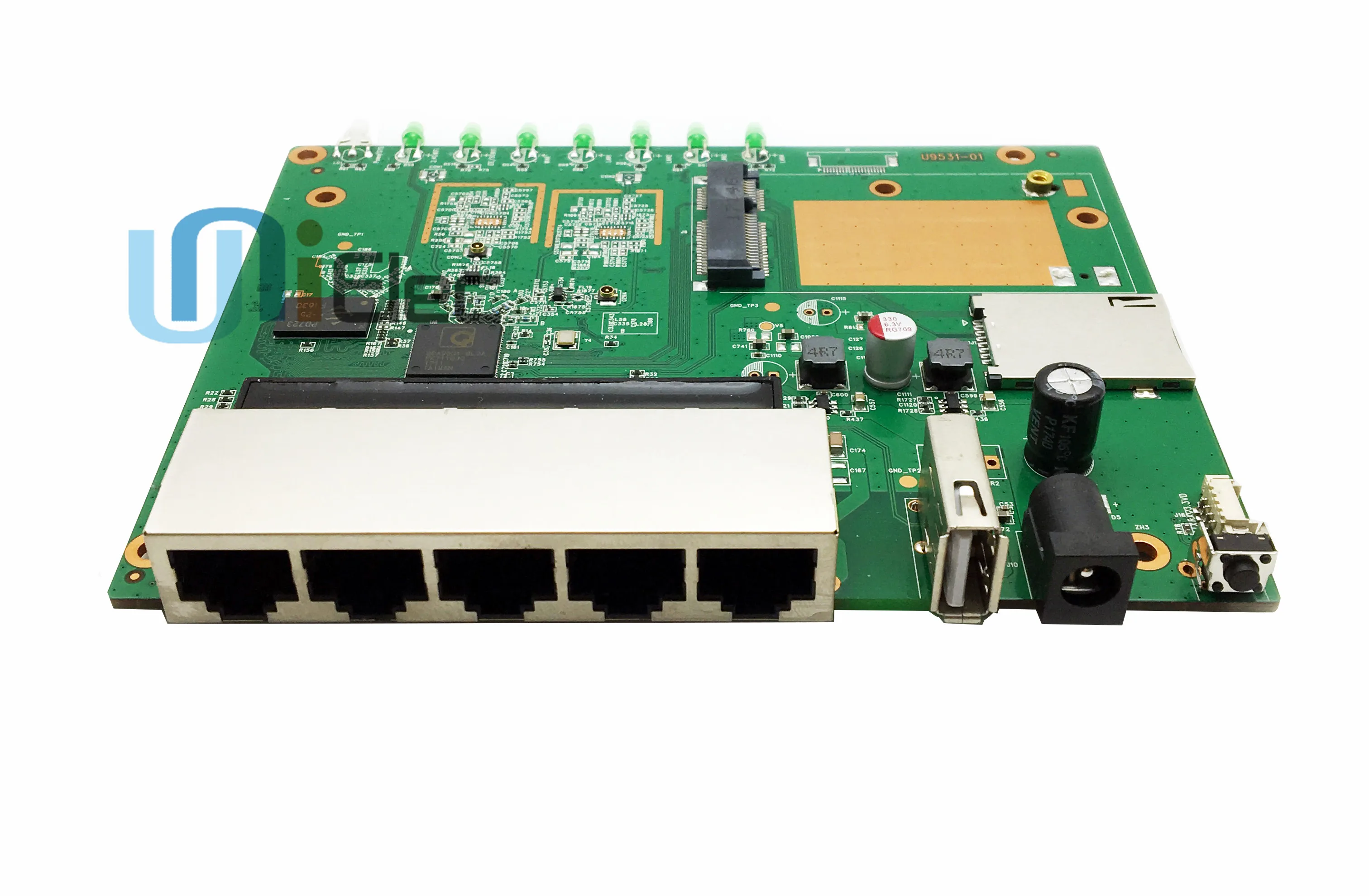 Qualcomm QCA9531 2 4 г маршрутизатор брандмауэра OpenWRT qsdk MT7612 Чипсет WI FI Печатная плата PCBA ODM